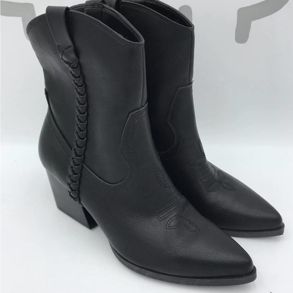DV by Dolce Vita Women's Kellar Western Leather Boots Sz 10 NWT